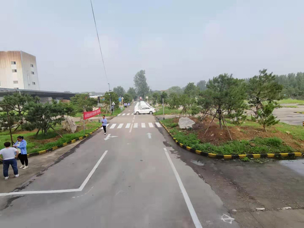 訓練場地一角